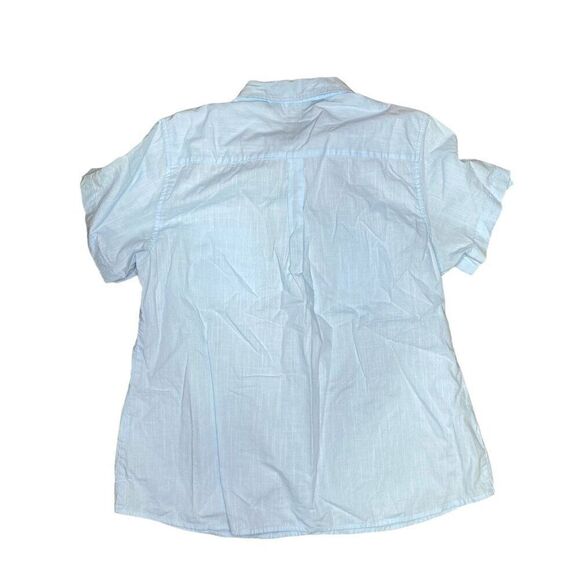 Mountain Warehouse Size 12 Button Front Short Sleeve Top - Picture 2 of 3